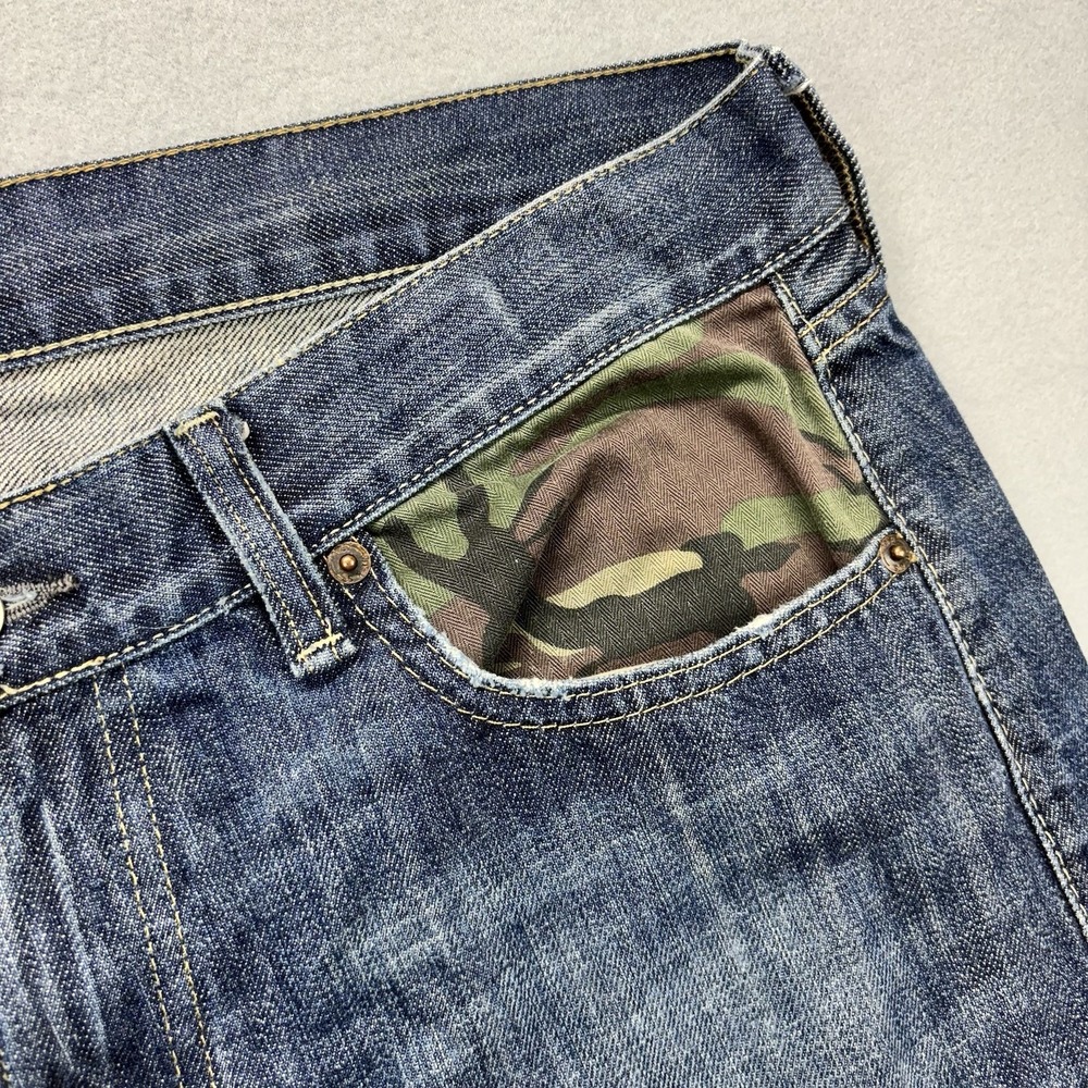 Men's Blue Jeans - Picture 7 of 14